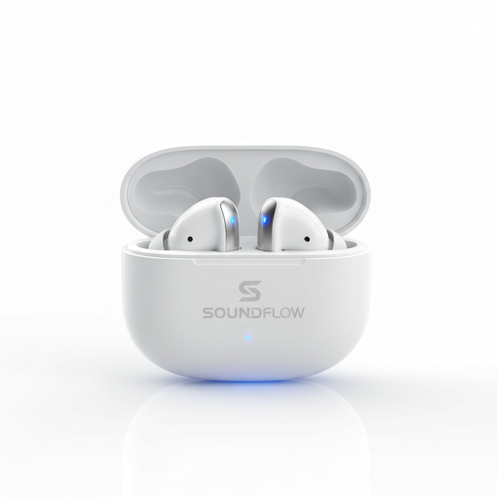 Wireless Bluetooth Earbuds with Charging Case